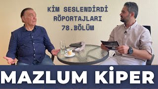 MAZLUM KİPER  Dünyada Altı Dilde Tiyatro Sinema ve Seslendirme Yapan Tek Kişi ile Röportaj Yaptık [upl. by Omle]