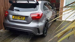 Mercedes A45 AMG 2017 Start Up  381bhp  Completely StockNo Mods [upl. by Aydan]