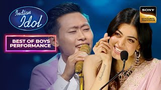 Obom ने Beautifully गाया Hoga Tumse Pyara Kaun Song  Indian Idol 14  Best of Boys Performance [upl. by Erehpotsirhc]