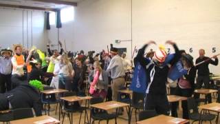 Samuel Whitbread Academy  Goodbye to Year 13 2013  Harlem Shake [upl. by Eryt]