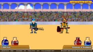 Swords And Sandals 1 Gladiator Walkthrough Part 5 [upl. by Nerin]