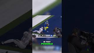 Unbelievable Touchdown Ties Game Rams vs Raiders [upl. by Nnylhtak]