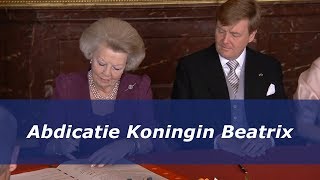 Abdicatie Koningin Beatrix 2013 [upl. by Kieffer]