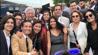 Mario Vargas Llosa se reencuentra con su exmujer Patricia Llosa tres años después de su divorcio [upl. by Vincenta]