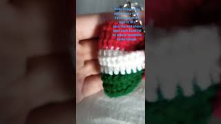 Crochet beautiful keychain  crochet pattern  handmade crafts  gift yt shorts  vidio 🙏😊🌼 [upl. by Riplex169]