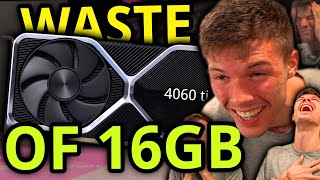 The RTX 4060 TI 16 GB IS THE WORST GPU EVER MADE [upl. by Assilram]