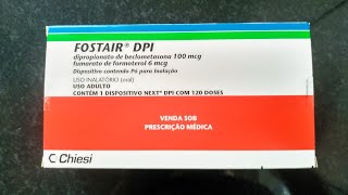 Como Utilizar FOSTAIR DPI  CHIESI [upl. by Eserahc]