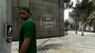 GTA V Lazlow watches Michaels house [upl. by Akilak]