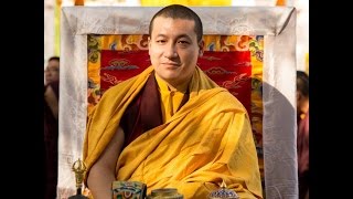 HH Karmapa Trinley Thaye Dorje  Letting Go  Kagyu Monlam 2016 Bodhgaya [upl. by Hanako]