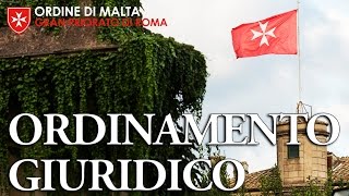 Conversazione Lordinamento giuridico dellOrdine di Malta [upl. by Nennahs]