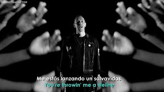 Coldplay  feels like im falling in love  Lyrics  Español  Video Oficial [upl. by Ayital325]