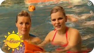 Neue Gadgets für den Swimmingpool  SAT1 Frühstücksfernsehen [upl. by Hepsiba]