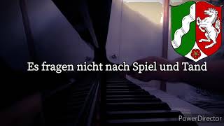 Das Westfalenlied  Anthem of Westphalia Piano [upl. by Milone92]