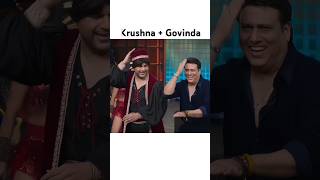 Krushna and Govinda dancing on stage in Kapil Sharma shorts youtubeshorts dance season2 [upl. by Ligriv709]