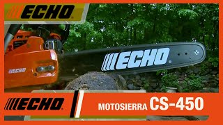 Motosierra ECHO CS 450 [upl. by Harmaning]