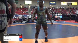 70 Kg Rnd Of 64 Lavion Mayes NYCRTC Vs Deondre Wilson Legends Of Gold [upl. by Swenson]