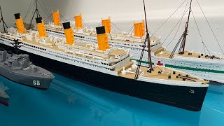 Sinking and Floating Ships Titanic Britannic Edmund Fitzgerald [upl. by Kamaria]