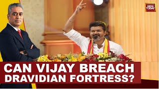 Rajdeep Sardesai LIVE Can Vijay Breach Dravidian Fortress  News Today  India Today Live [upl. by Dloniger770]