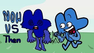 BFDI VS BFB Then VS Now All Characters [upl. by Parshall]