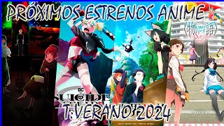 ESTRENOS ANIME VERANO 2024 [upl. by Lil358]