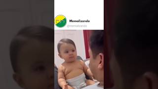 BEBÊ PREFERE MAMÃE 🤣 memes humor shorts baby [upl. by Strickland]