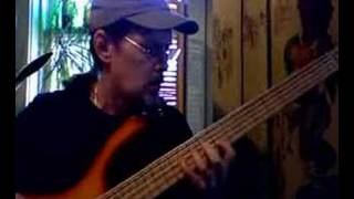 Chico Huff messing around on a Callowhill bass [upl. by Yarrum568]