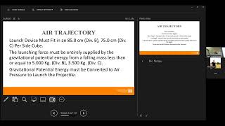 UTK 2024 Coaches Workshop Div B amp C Air Trajectory [upl. by Hefter]