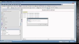 Cognos 102 Tutorial  Set2of50  Report Studio Navigation [upl. by Euqnomod]