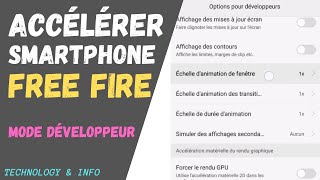 ✅Free FireAccélérer le smartphone  تسريع الهاتف فري فاير [upl. by Ynattyrb804]