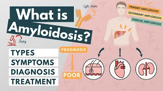 What is Amyloidosis  Symptoms Diagnosis Treatment  Visual explanation [upl. by Anerac]