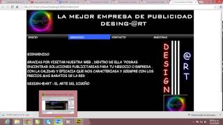 HACER TU PAGINA EN DREAMWEAVER CON ETIQUETAS DIV PAPARTE 4 [upl. by Airetal788]