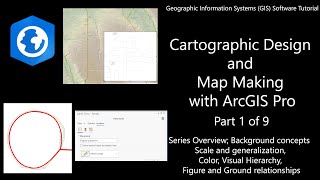 GIS Software Tutorial Cartographic Design and Map Making with ArcGIS Pro Part 1 of 9 GIS Maps [upl. by Anaillil777]