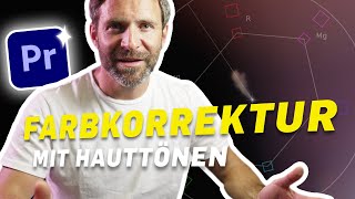 Premiere Pro Farbkorrektur mit Hauttönen  Tutorials  Studio 1 [upl. by Rudd]