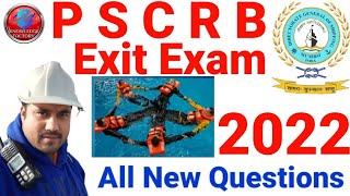 PSCRB Exit Exam New 2024 50 Questions and Answers D G shipping India [upl. by Pammi]