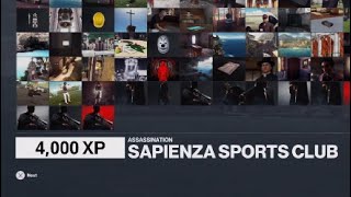 Sapienza Sports Club Challenge  HITMAN 3 [upl. by Essilevi]