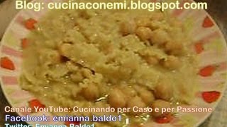 Video Ricetta Pasta Riccia e Ceci alla Napoletana  Cucinando per Caso e per Passione EmiBaldo [upl. by Hluchy]