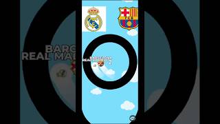 Real Madrid vs Barcelona footballshorts football soccercomparison [upl. by Eahcim724]