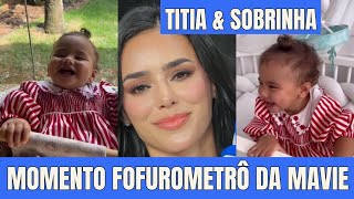 Bruna Biancardi Se diverte em Momento da Mavie com a Sua Titia Pós Festão da Filha do Neymar [upl. by Polik]