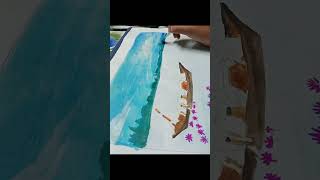 Shapla biler drawing artandcraft painting drawingpainting drawing TwinkleVirtualSchool [upl. by Chappy]