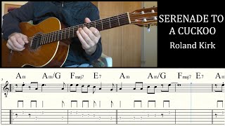 SERENADE TO A CUCKOO  ROLAND KIRK  Guitar Lesson  Sheet Music amp TABs [upl. by Yul857]