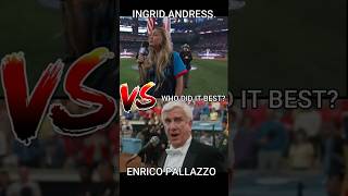 Ingrid Andress VS Enrico Pallazzo shorts [upl. by Candace226]