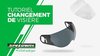 Tuto  Comment changer la visière dun casque moto [upl. by Vladi]