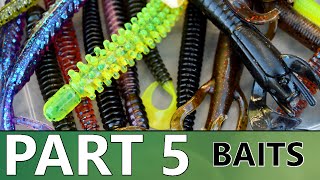 Beginners Guide to BASS FISHING  Part 5  Baits and Tackle [upl. by Nuriel]