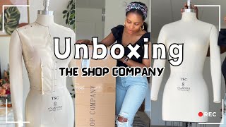 I Bought a Real Fashion Designers Dress Form amp Its PERFECT Unboxing amp Assembling [upl. by Nahor]