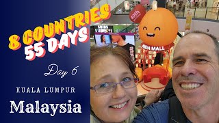 Day 6 Kuala Lumpur Malaysia Riding trains to Bird Park Botanical gardens and Mederka Square [upl. by Karola848]