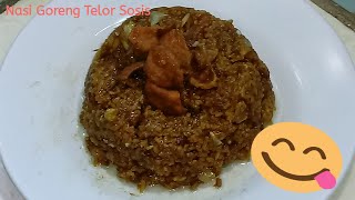 Resep Nasi Goreng Telor Sosis [upl. by Sinegold]