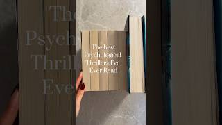 6 psychological thrillers you have to read booktube bookhaul psychologicalthriller [upl. by Yerdna]