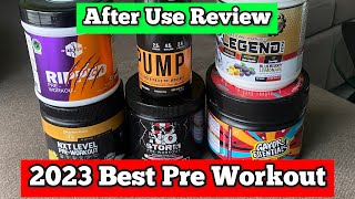 2023 Top 6 Pre Workout Supplements For Beginner To Advance Level Athlete ✅ [upl. by Ybanrab]