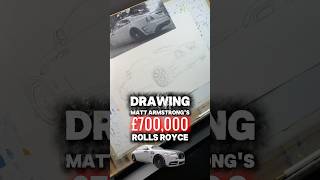 Drawing Matt Armstrong’s Rolls Royce Mansory  Part 2 ✏️ [upl. by Ydeh511]