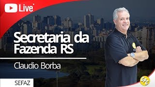 Direito Tributário  SEFAZRS  Prof Claudio Borba [upl. by Aikmat]